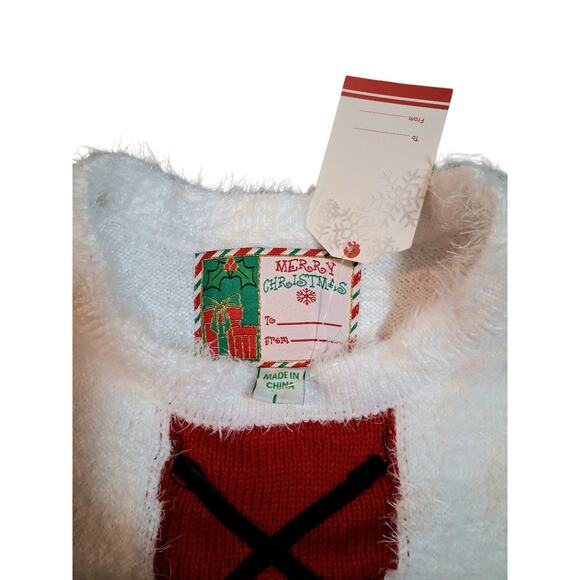 Santa MRS CLAUSE Knit Short Sleeve Dress NEW - Picture 5 of 5